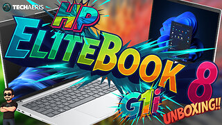 2025 HP EliteBook 8 G1i 14" Laptop Unboxing and Overview