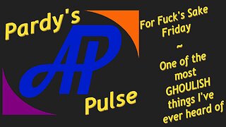For Fuck's Sake Friday - 25/08/01 - FKN GHOULS!!!