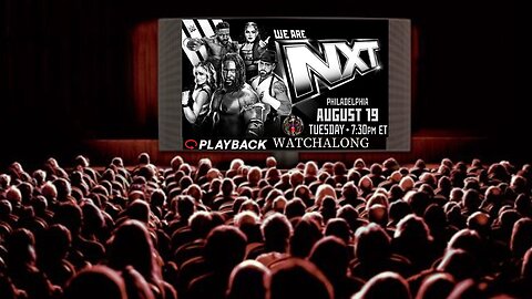 WWE NXT Live from The Met Philadelphia Watch Along Streaming + Real-Time Reactions!