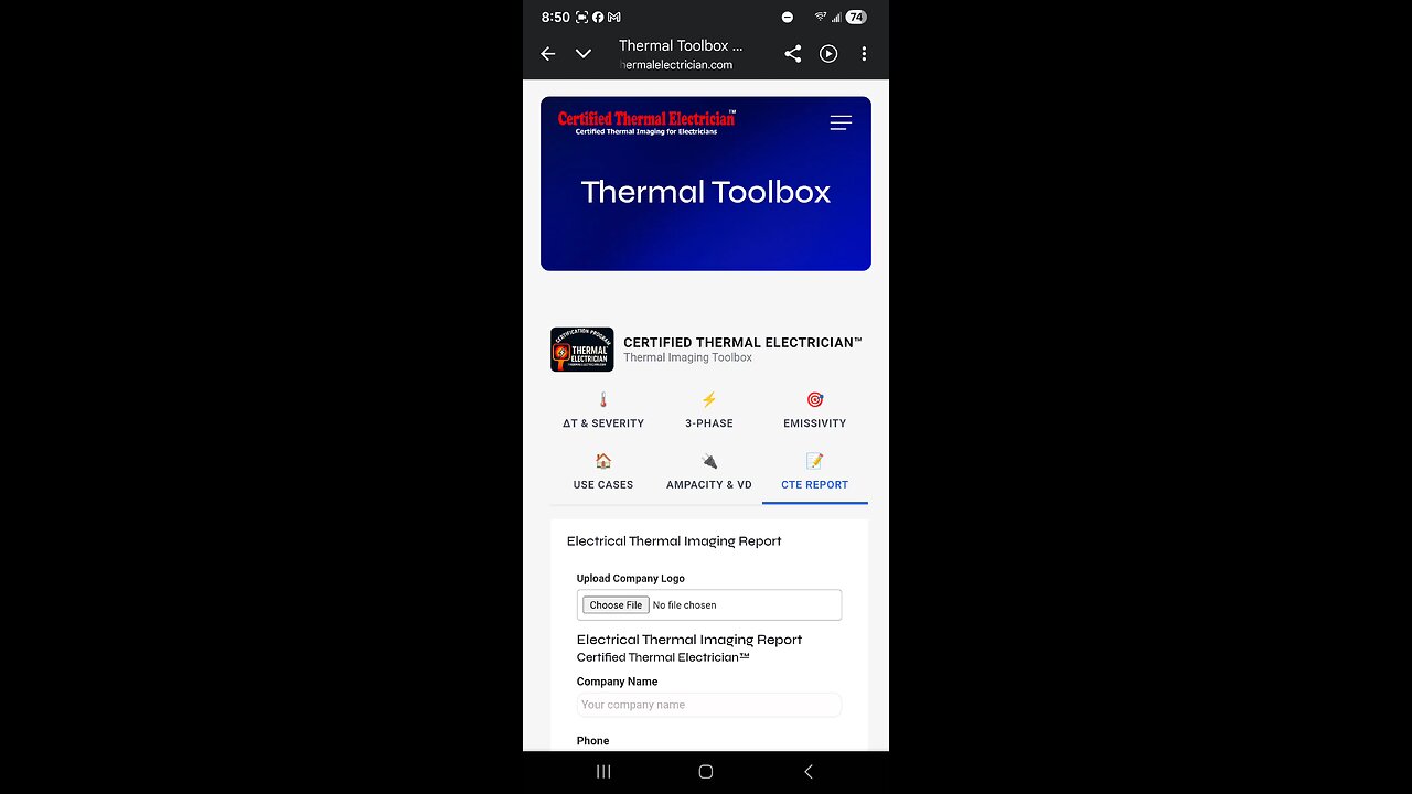 Thermal Electrician Toolbox