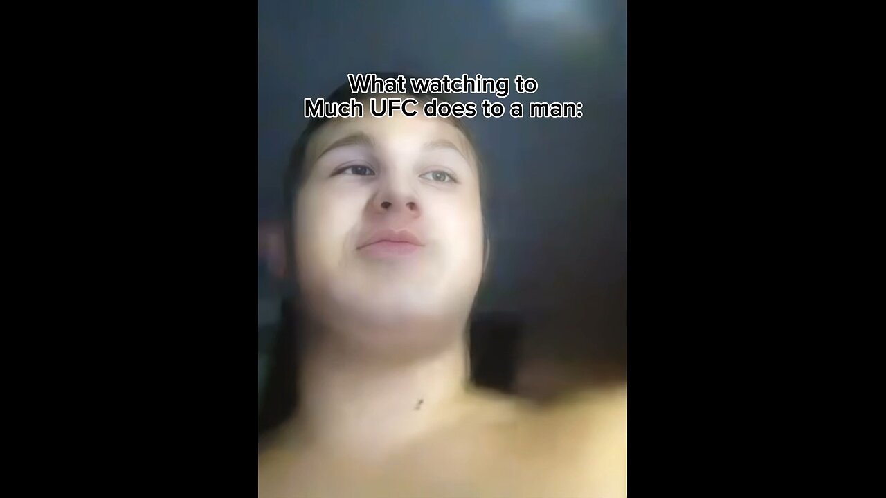 What watching too much UFC does to a man