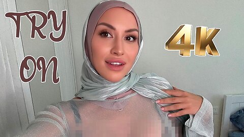 [4K] Modest Fashion Try On Haul | Elegant Dress Styling with Hijab | Try On Haul Tutorial