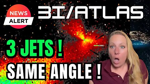 NEW Hubble Images from Jan 7 SHOW 3 Jets in 120 Degree Angles between EACH ! HOW is that possible ?