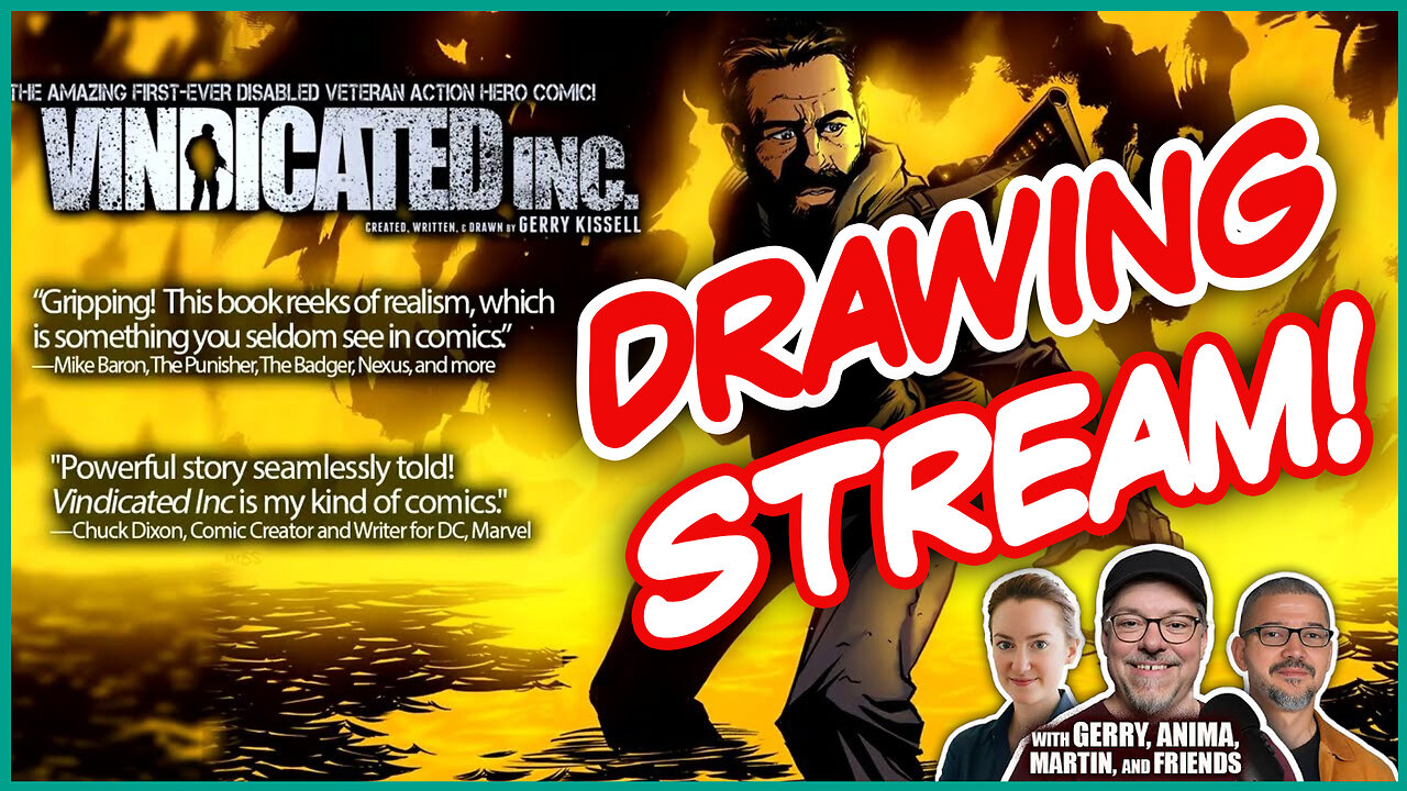 🎨 MONDAY DRAWING STREAM! 🎨 | VINDICATED INC.