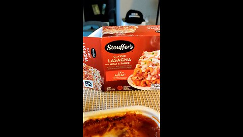 Eating Stouffer's Classic Lasagna With Meat & Sauce, Dbn, MI, 9/2/25