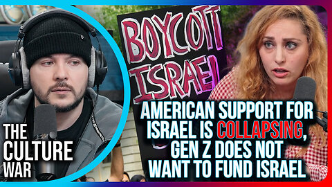 American Support For Israel Is COLLAPSING, Gen Z DOES NOT Want To Fund Israel