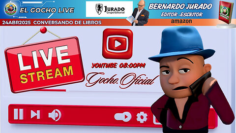 24ABR2025 | LIVE | ENTREVISTA CON BERNARDO JURADO [GOCHO.OFICIAL]