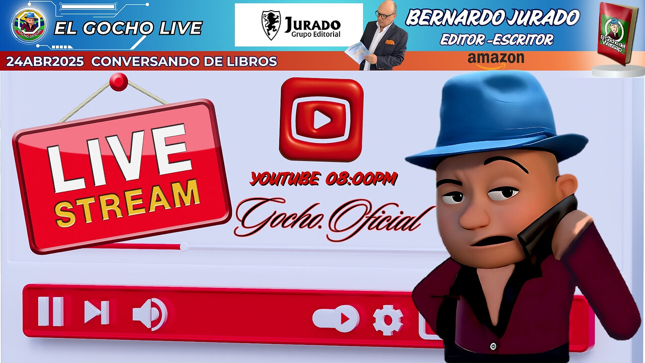 24ABR2025 | LIVE | ENTREVISTA CON BERNARDO JURADO [GOCHO.OFICIAL]