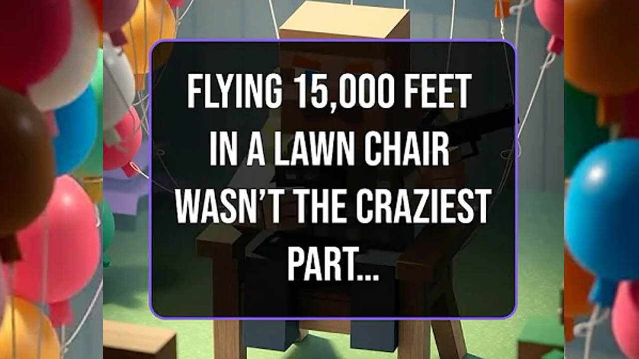 From Lawn Chair to Airspace: The Bizarre True Story of Larry’s Flight