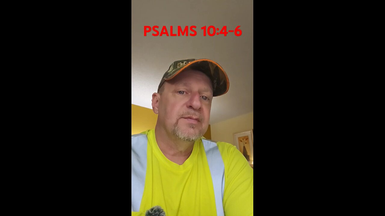 #PSALMS10:4-6 "DON'T ENVY THEY WICKED ! THE RAIN WILL FALL !"