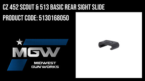 CZ 452 Scout & 513 Basic Rear Sight Slide - 5130168050