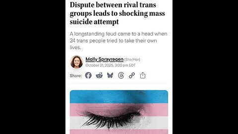 Apparently some trannys trying to top themselfs