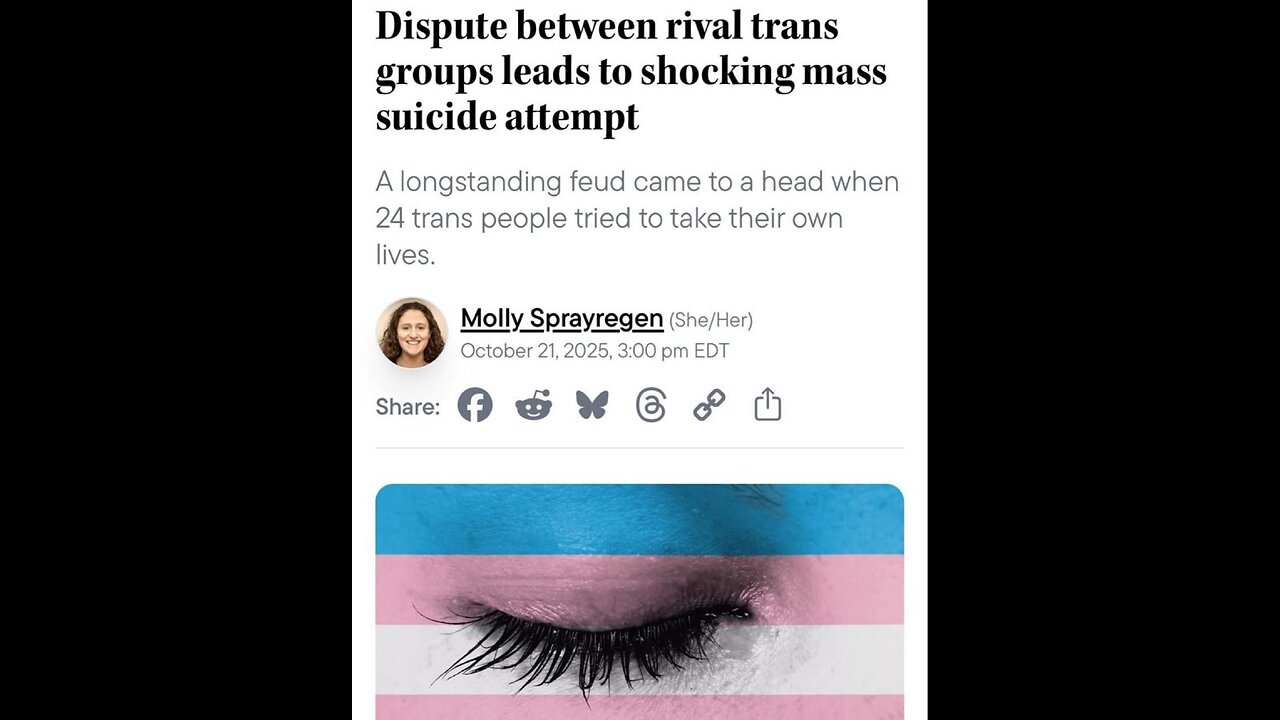 Apparently some trannys trying to top themselfs