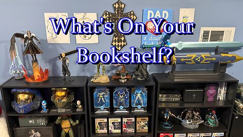 Collectors, What's on Your Bookshelf? Comic, Video Game Action Figures, and More on Mine.