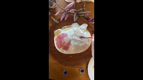 Scoring a hummingbird and flower on my sourdough
