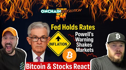 Fed Holds Rates | Powell’s Warning Shakes Markets | Bitcoin & Stocks React 🔥