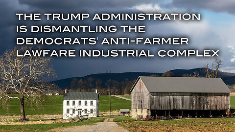 The Trump Adminitration is Dismantling the Democrats' Anti-Framer Lawfare Industrial Complex