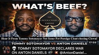 Tommy Sotomayor Address This Fat Foreigner & His Anton Daniels Beef For Christmas!