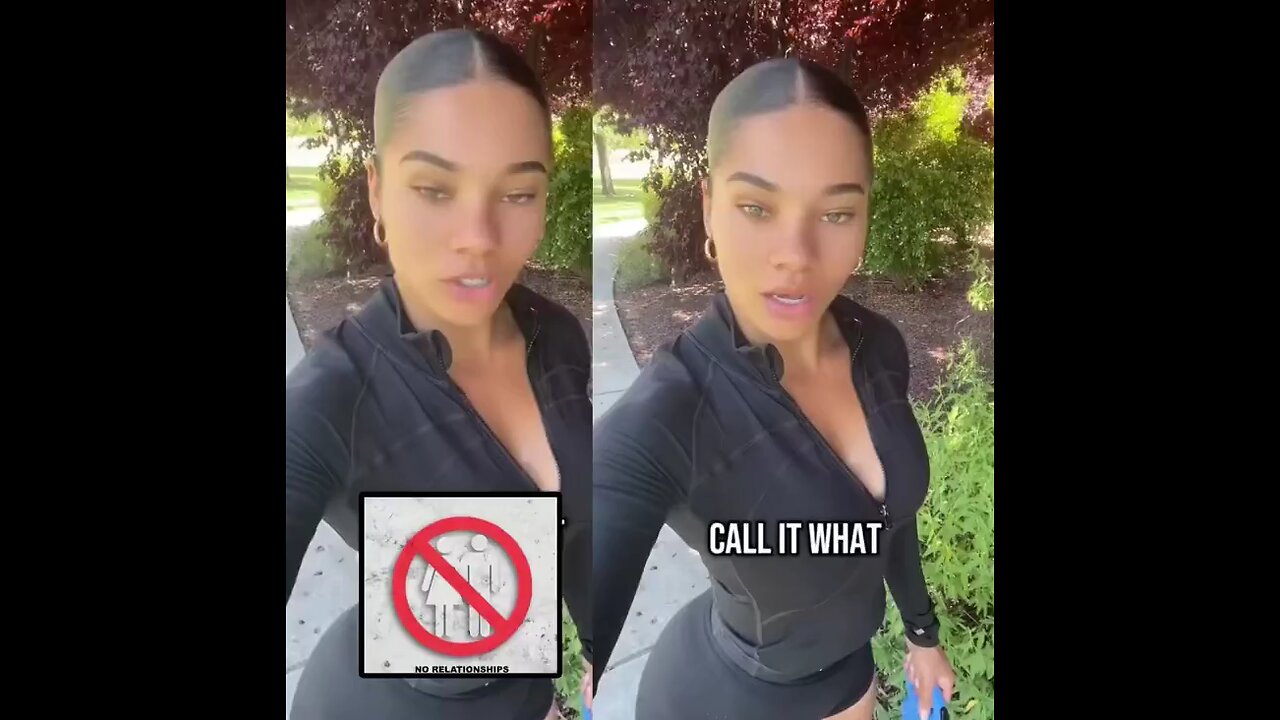 A woman asserts that an out-of-shape woman is unworthy of being in a relationship.