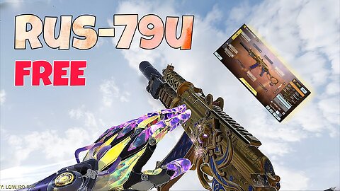 NEW FREE BEST LEGENDRY RUS-79U GUNSMITH LOADOUT FOR YOU 33 KILL SOLO VS SQUAD CODM FULL GAMEPLAY