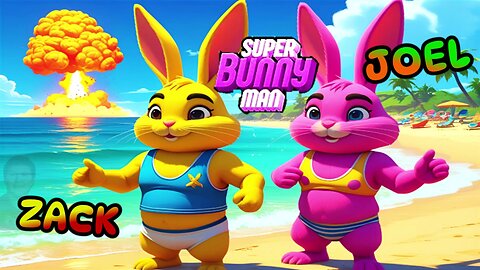 Super Bunny Man 2 player | Dying by Sea Mines | Ep.1