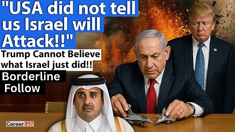 QATAR PLANNING TO ATTACK ISRAEL? Trump blames Israel for attack on Doha