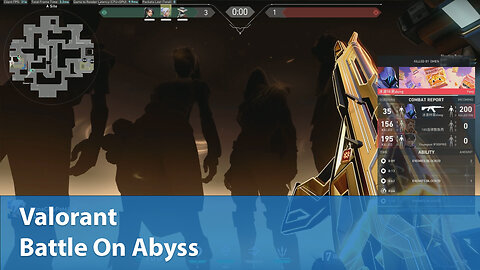 Battle On Abyss | Competitive 1W-1L | Valorant
