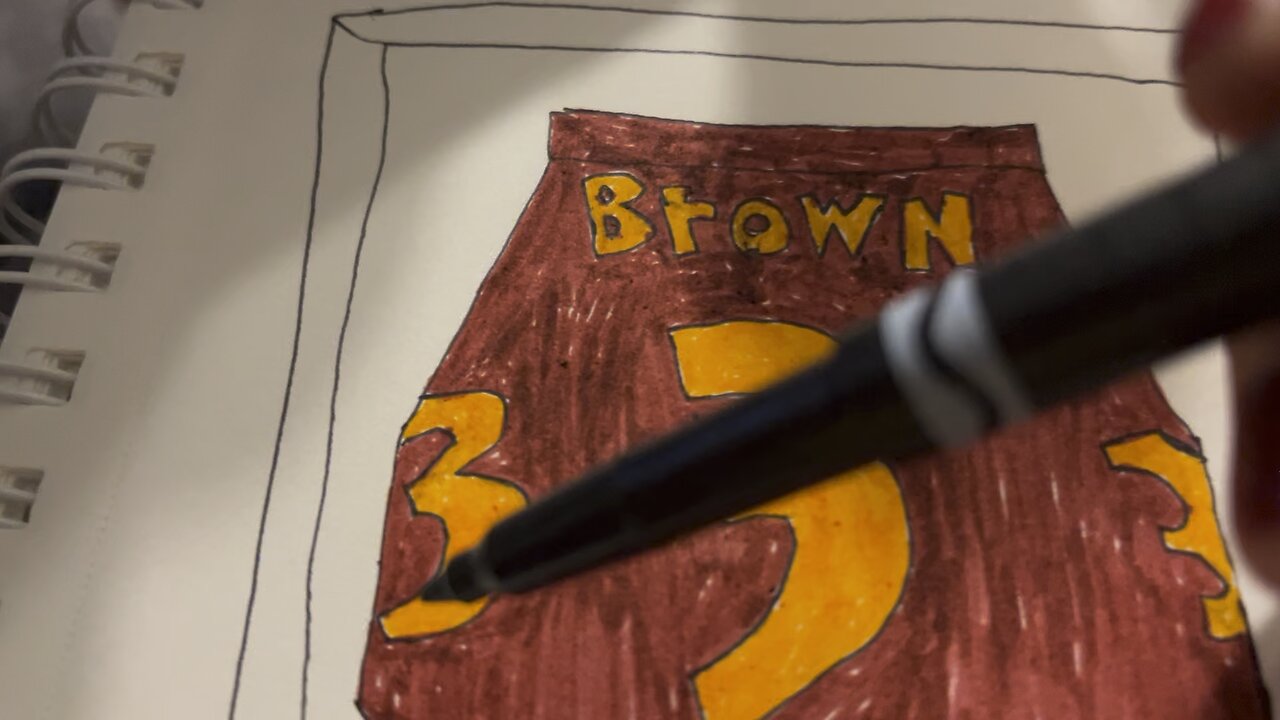 Raleek Brown Arizona State football jersey art video