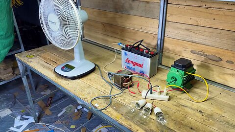🛠️ Easy Inverter Circuit for Beginners | Homemade Inverter
