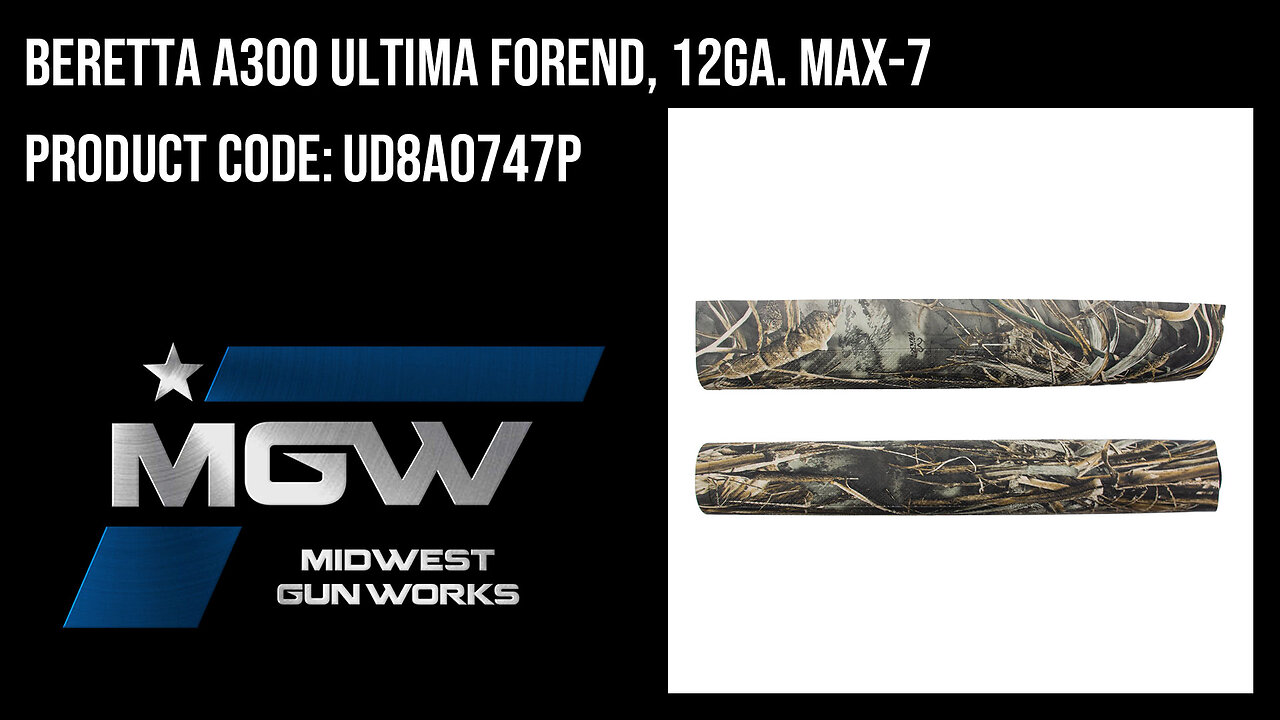 Beretta A300 Ultima Forend, 12ga. Max-7 - UD8A0747P