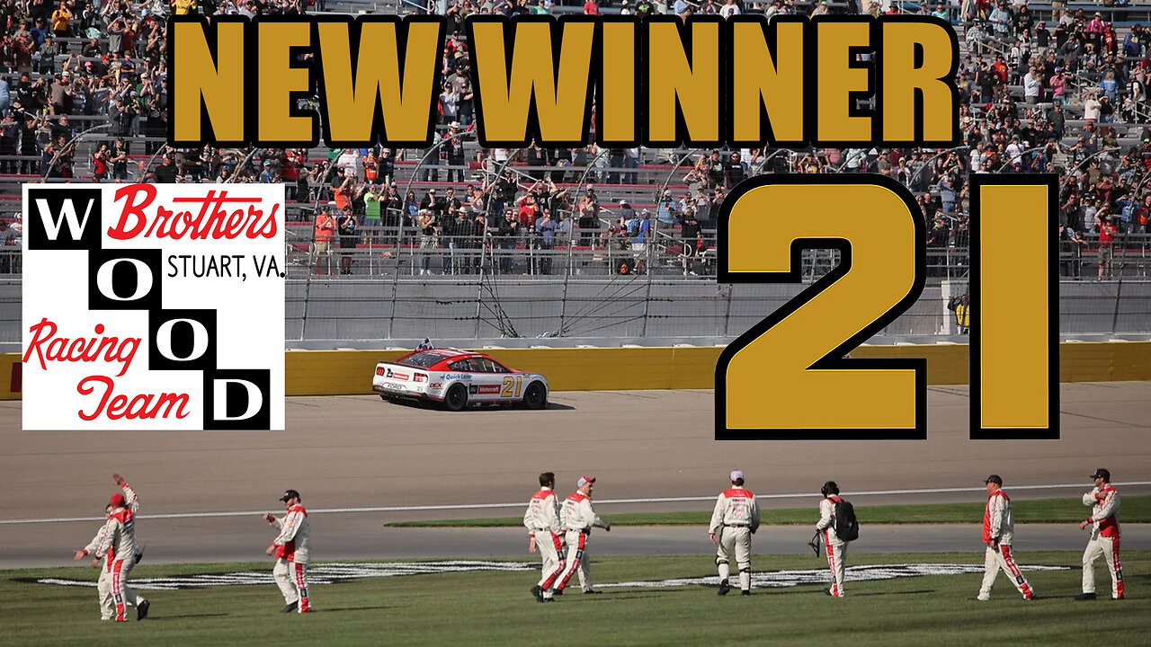 Josh Berry Makes NASCAR History With EPIC Wood Brothers Victory!