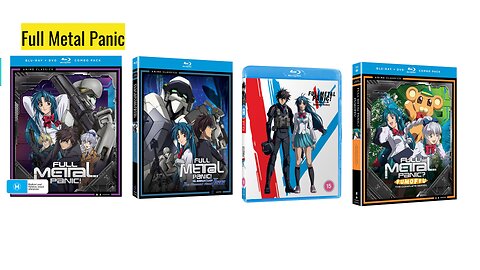 Full Metal Panic ! Anime current thoughts and looking at artwork from future series.