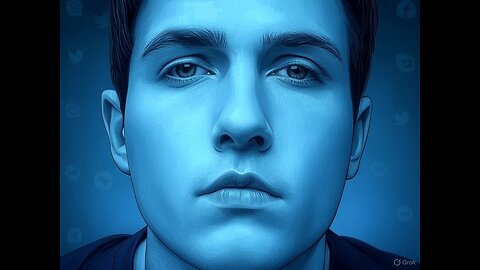 Exhausted Pixels: Unmasking Social Media's Dark Side with Tired Blogger