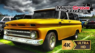JET CARS, BURNOUT COMPETITION, MONSTER TRUCKS etc - Maple Grove Raceway (4k)