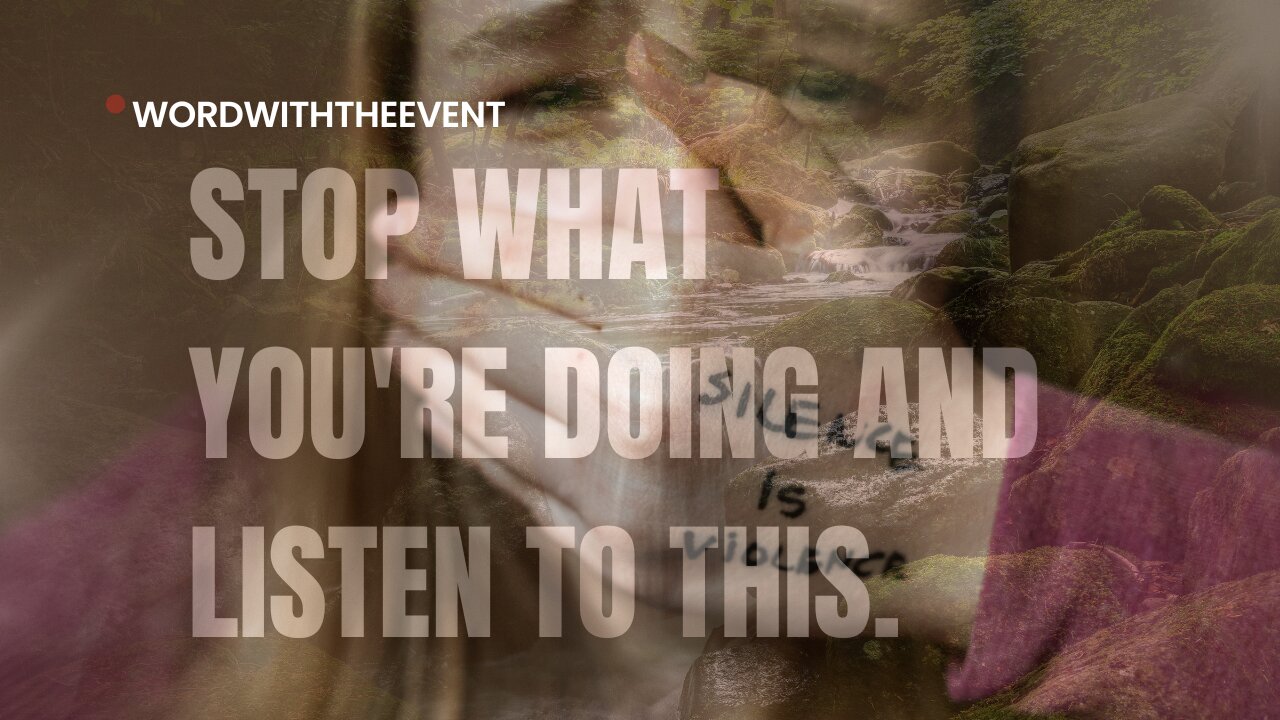 Stop what you're doing and listen to this.