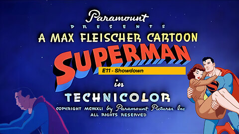 Superman E11 - Showdown | Classic 1942 Animation