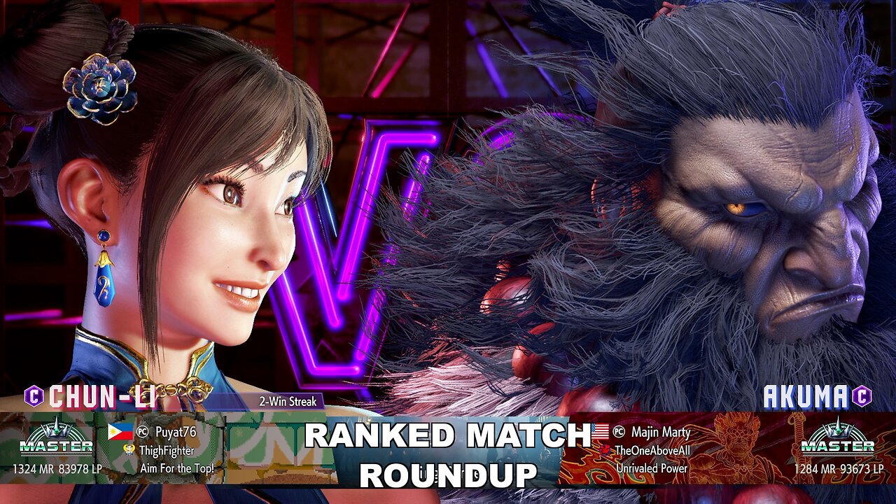Kuya Kalbo SF6 Ranked Match Roundup. Chun Li Master Rank [Hori Fight Stick]