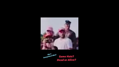 Too many coincidences, same hats and Masks!