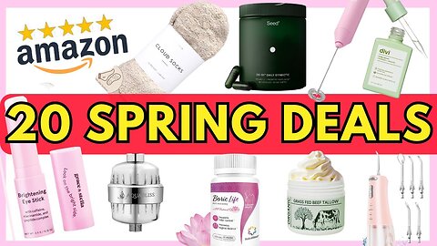 Don't Miss These 20 Amazing Health Deals in Amazon's Spring Sale Event | N01
