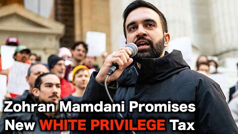Mamdani Says Tax Whites & Free The Criminals