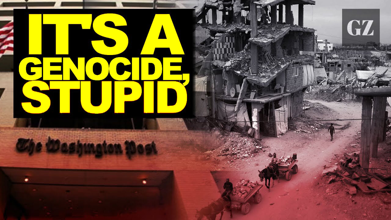 Corporate Media Finally Calls Out Gaza 'GENOCIDE'