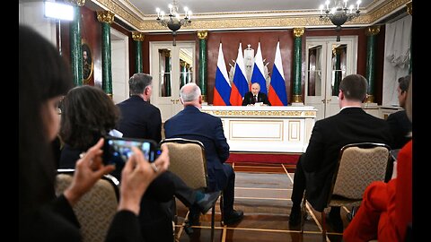Prohlášení ruského prezidenta Vladimira Putina pro média
