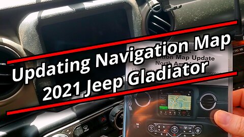 How To: 2021 Jeep Gladiator Navigation Map Update