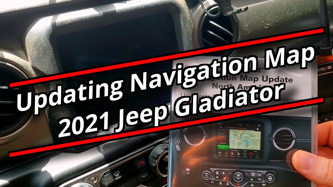 How To: 2021 Jeep Gladiator Navigation Map Update