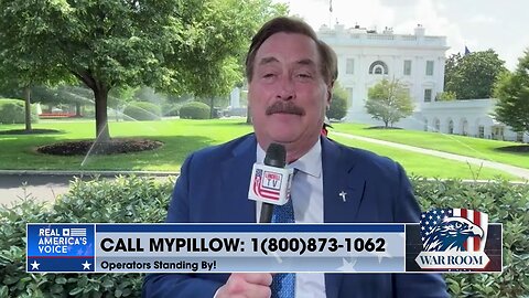 LIVE FROM WHITE HOUSE: Mike Lindell On MyPillow Deals For The WarRoom Posse