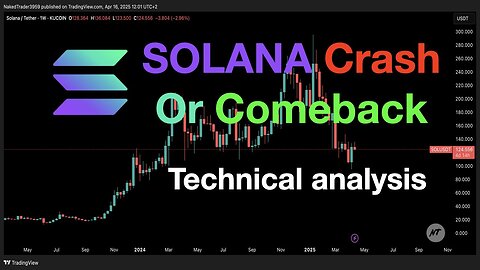 Solana Crash or Comeback? Technical Analysis Revealed!