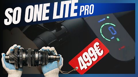 SOFLOW SO ONE LITE Pro für 499 € | Getriebemotor im Test! | E-Scooter Neuheit!