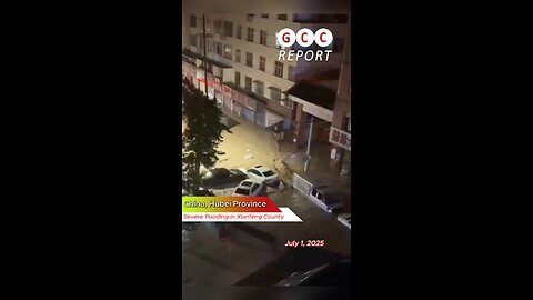 #China #flood #destruction #anomaly #weather #climatechange 🇨🇳
