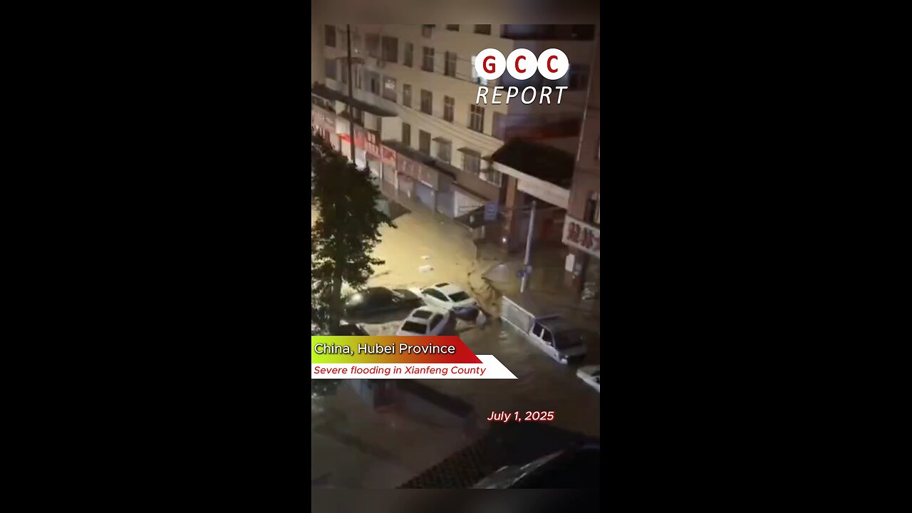 #China #flood #destruction #anomaly #weather #climatechange 🇨🇳