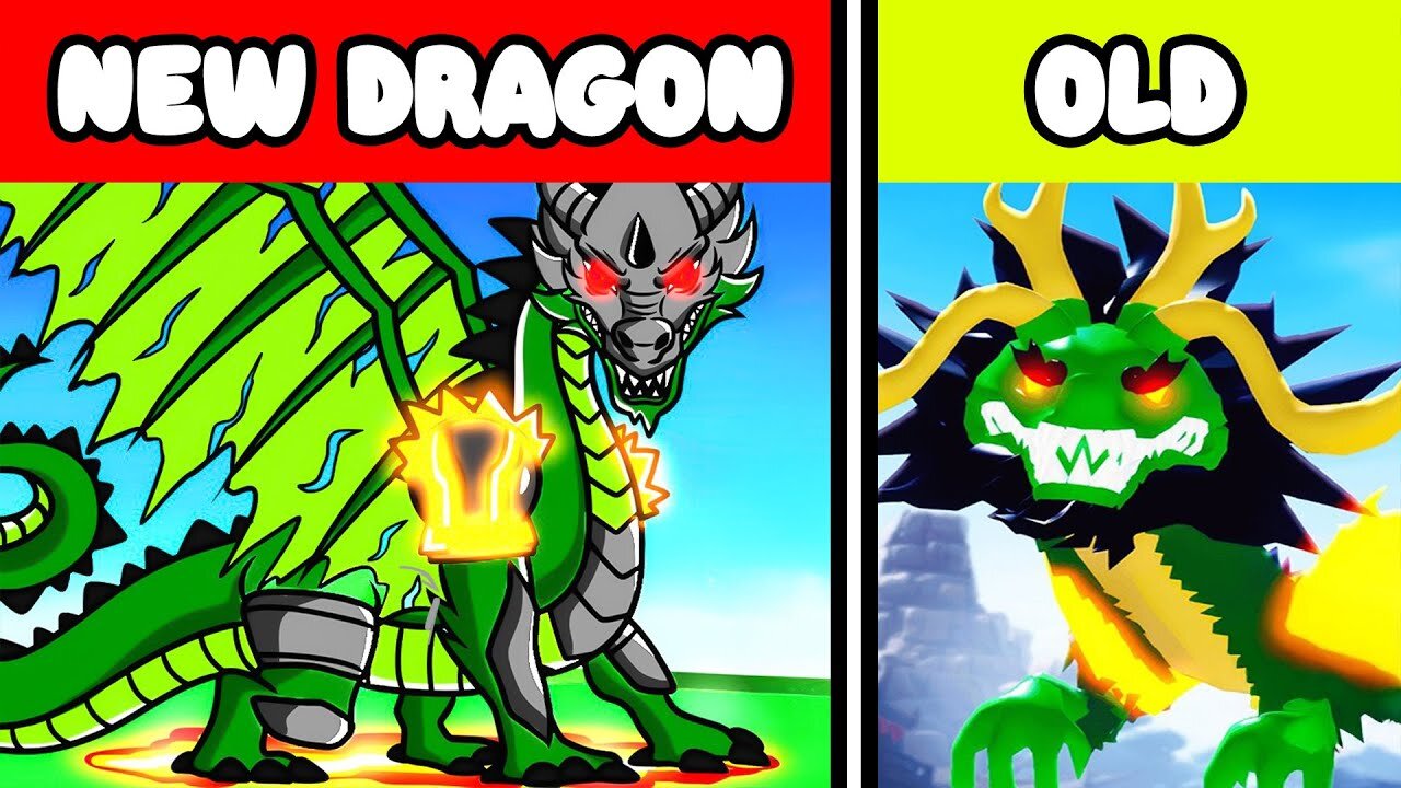 NEW Dragon Rework vs Old Dragon In Blox Fruits Update 24!